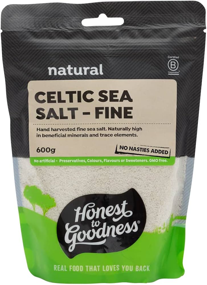 Honest to Goodness Fine Celtic Sea Salt 600g