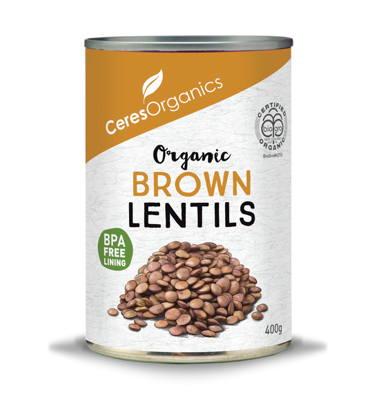 Ceres Organics Organic Brown Lentils 400g