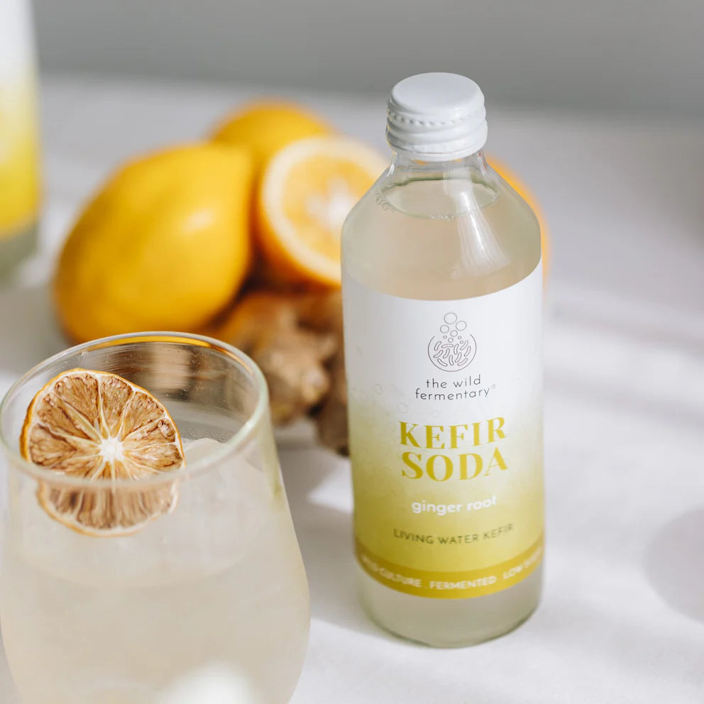 The Wild Fermentary Kefir Soda Ginger Root 300mL