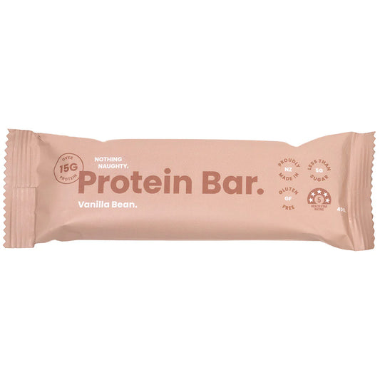 Nothing Naughty Protein Bar Vanilla Bean