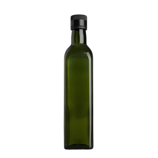 500mL Oil/Vingear Amber Green Bottle