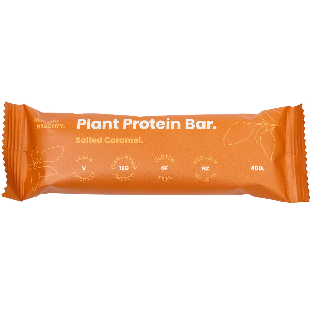 Nothing Naughty Plant Protein Bar Salted Caramel