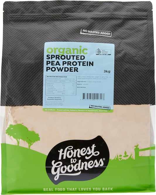Honest to Goodness Organic Sprouted Pea Protein Powder 750g
