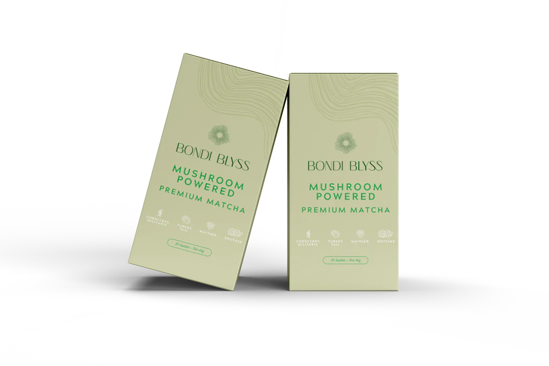 Bondi Blyss Mushroom Powered Premium Matcha