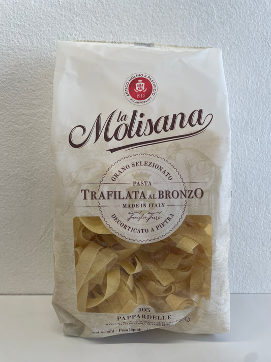 La Molisana Trafilata al Bronzo Pappardelle Nests 500g