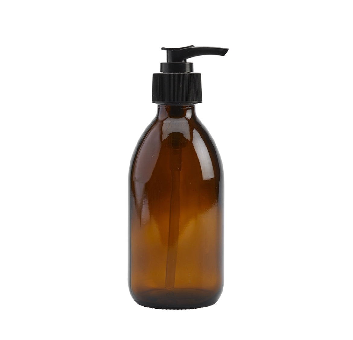 250mL Amber Pump Bottle