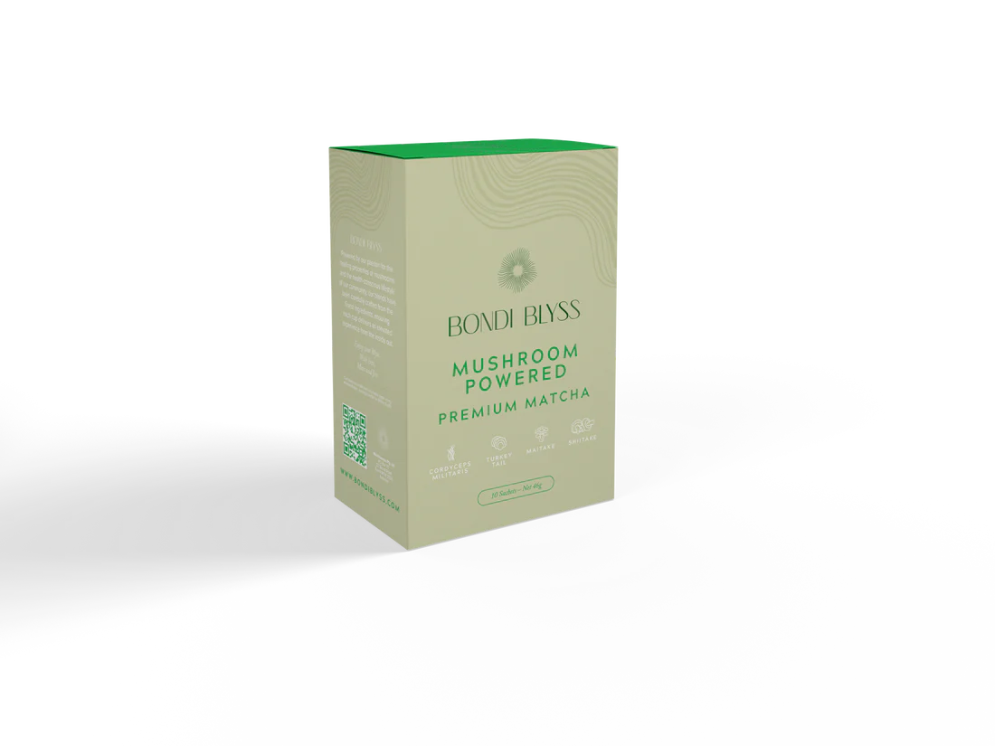 Bondi Blyss Mushroom Powered Premium Matcha