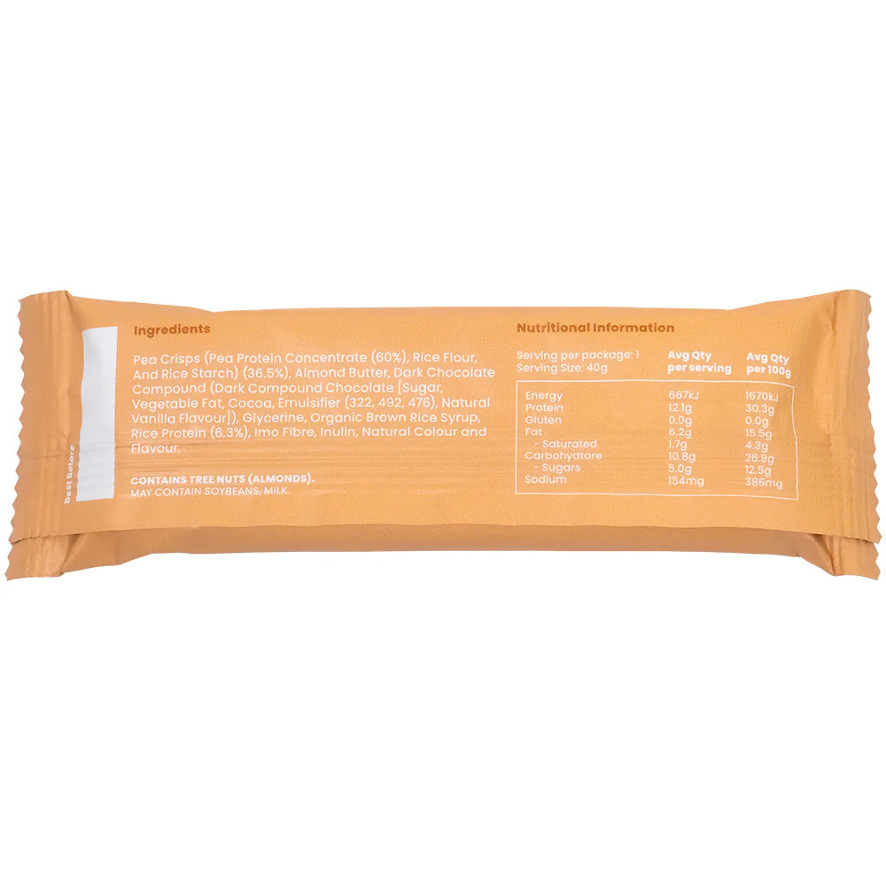 Nothing Naughty Plant Protein Bar Ginger Crunch