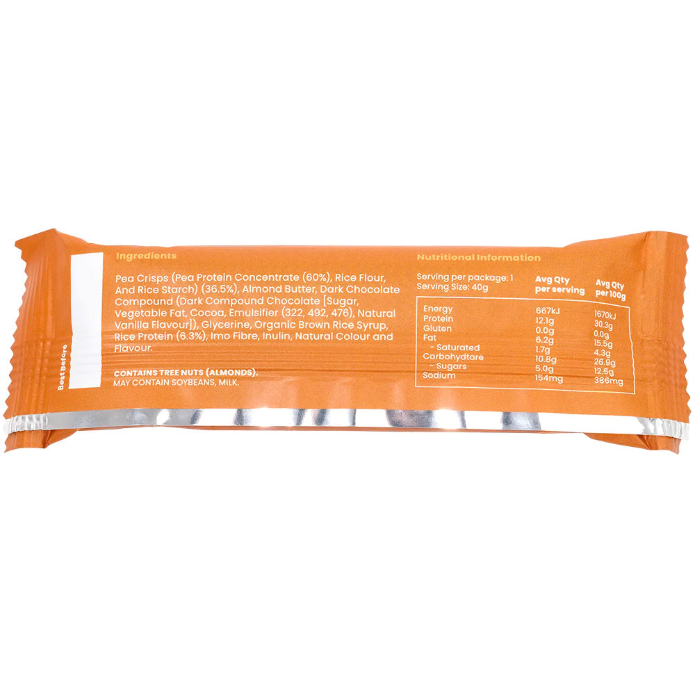 Nothing Naughty Plant Protein Bar Salted Caramel