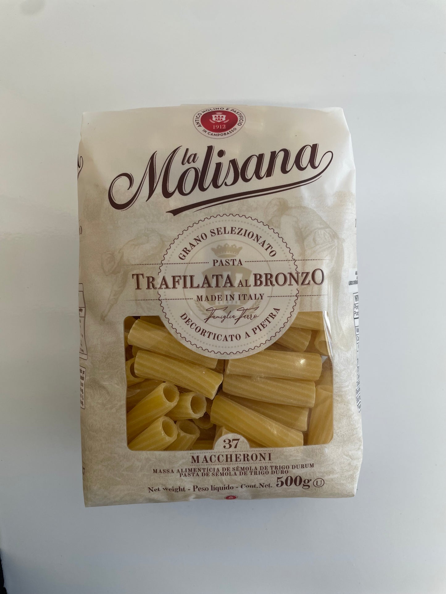 La Molisana Trafilata al Bronzo Maccheroni 500g