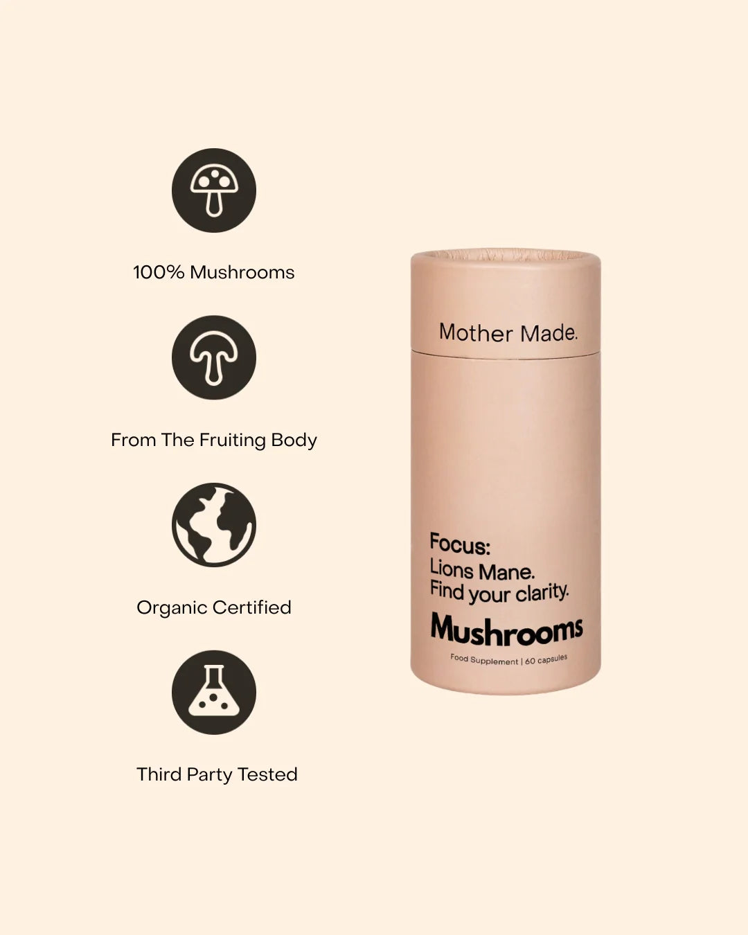 Mother Made Focus Capsules (60)