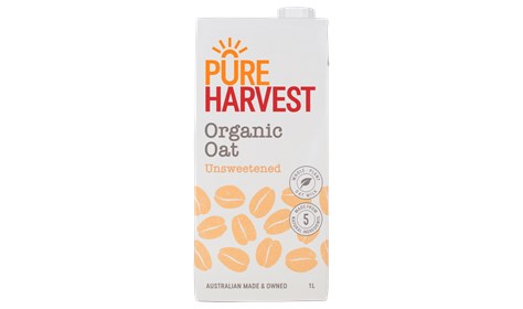 Pure Harvest Organic Unsweetened Oat Milk 1L